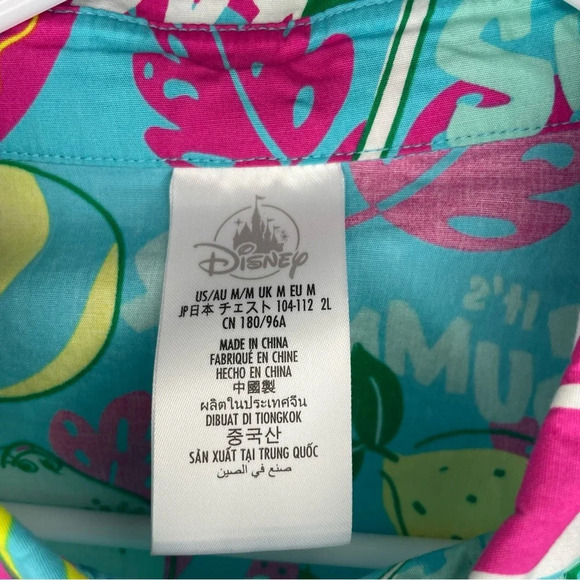 Disney Parks Pixar Toy Story Summer Hawaiian Shirt Button Up Mens Size Medium - Picture 9 of 12